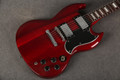 Vintage VS6 ReIssued Electric Guitar - Cherry Red - 2nd Hand (146958)