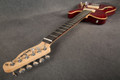 Harley Benton Deluxe Series TE-90QM - Transparent Red - 2nd Hand