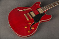 Washburn HB-35 Hollow Body - Wine Red - 2nd Hand