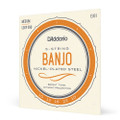 Daddario Nickel Plated Steel EJ61 Banjo Medium Set, 10-23