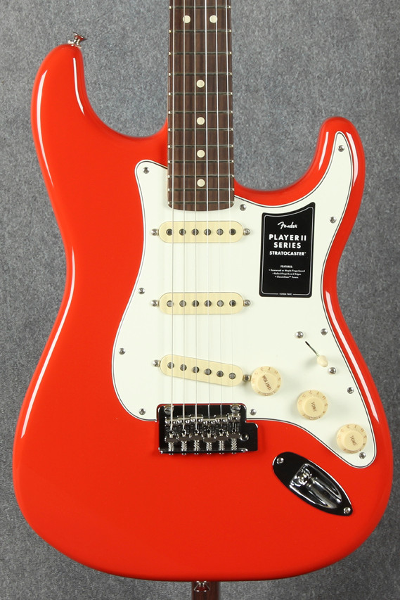 Fender Player II Stratocaster - Coral Red | Rich Tone Music