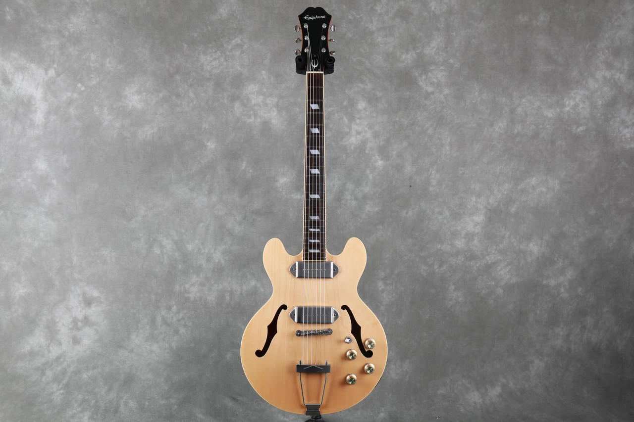 epiphone casino coupe natural