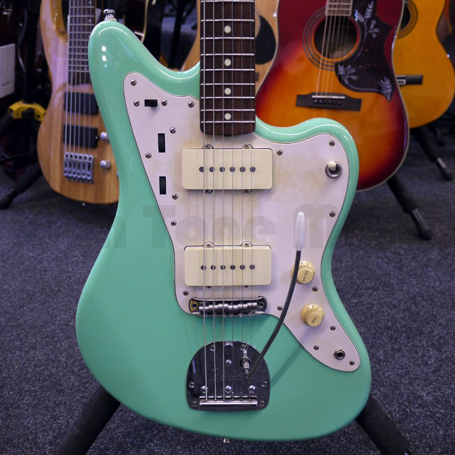 Fender Jazzmaster Surf Green Matching Headstock 2nd Hand