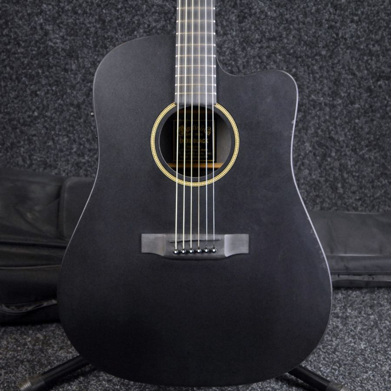 Martin DCXE X Series Electro-Acoustic - Black w/ Gig Bag - 2nd Hand