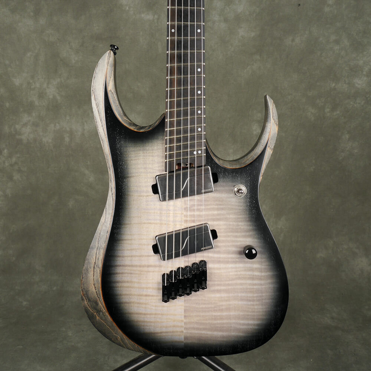 Ibanez Iron Label RGDIM6FM Electric Guitar - Cerulean Blue