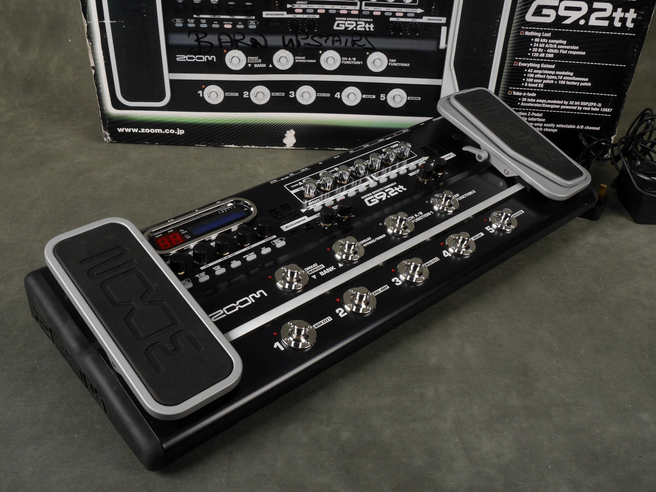 Zoom G9.2tt Guitar Multi FX Processor w/Box & PSU - 2nd Hand