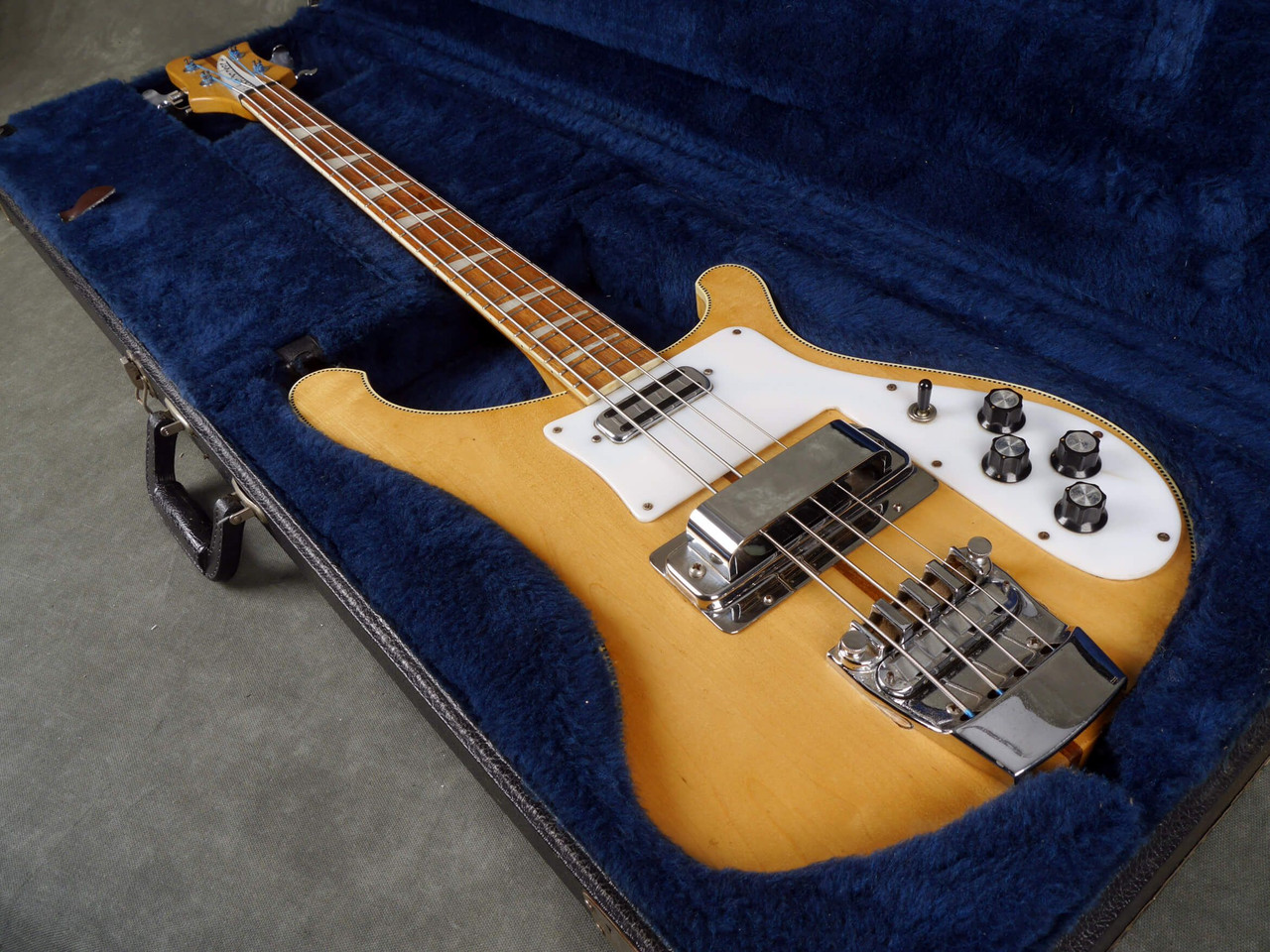 Rickenbacker 1973 4001 Bass - Checkerboard Blonde w/Hard Case