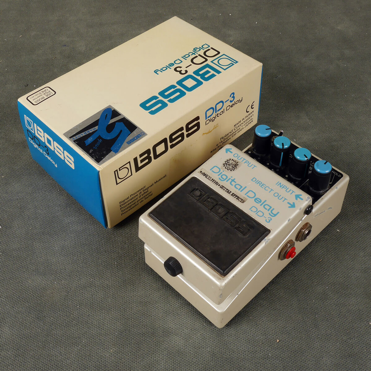 Boss DD-3 Analogman Mod Delay FX Pedal w/Box - 2nd Hand