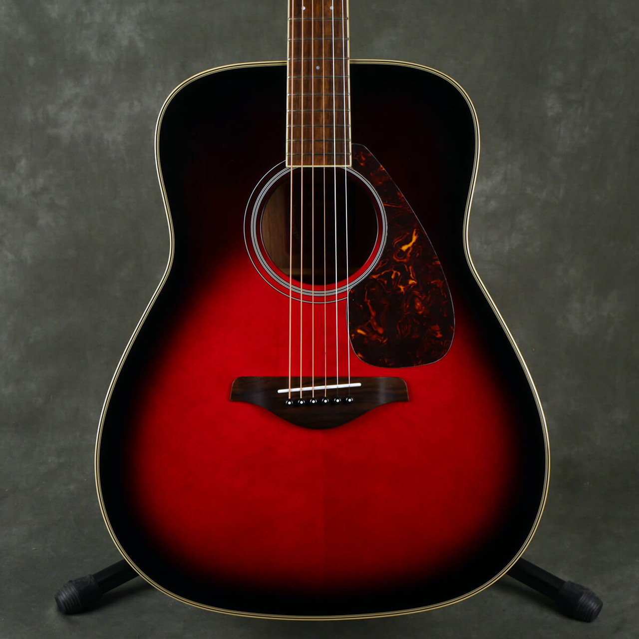Yamaha FG720S Solid Top Acoustic Guitar - Dusk Sun Red - 2nd Hand