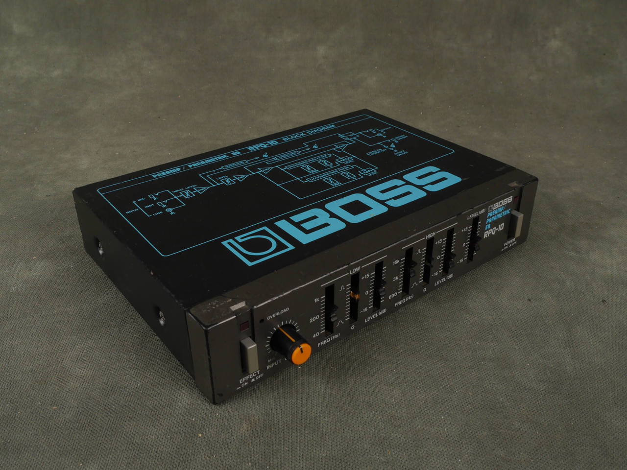 Boss RPQ-10 Micro Rack EQ Preamp - 2nd Hand