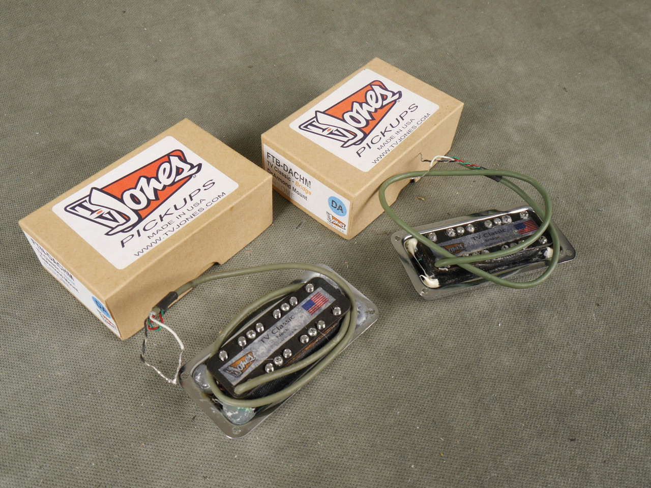 TV Jones Classic Pickups Set USA w/Box 2nd Hand