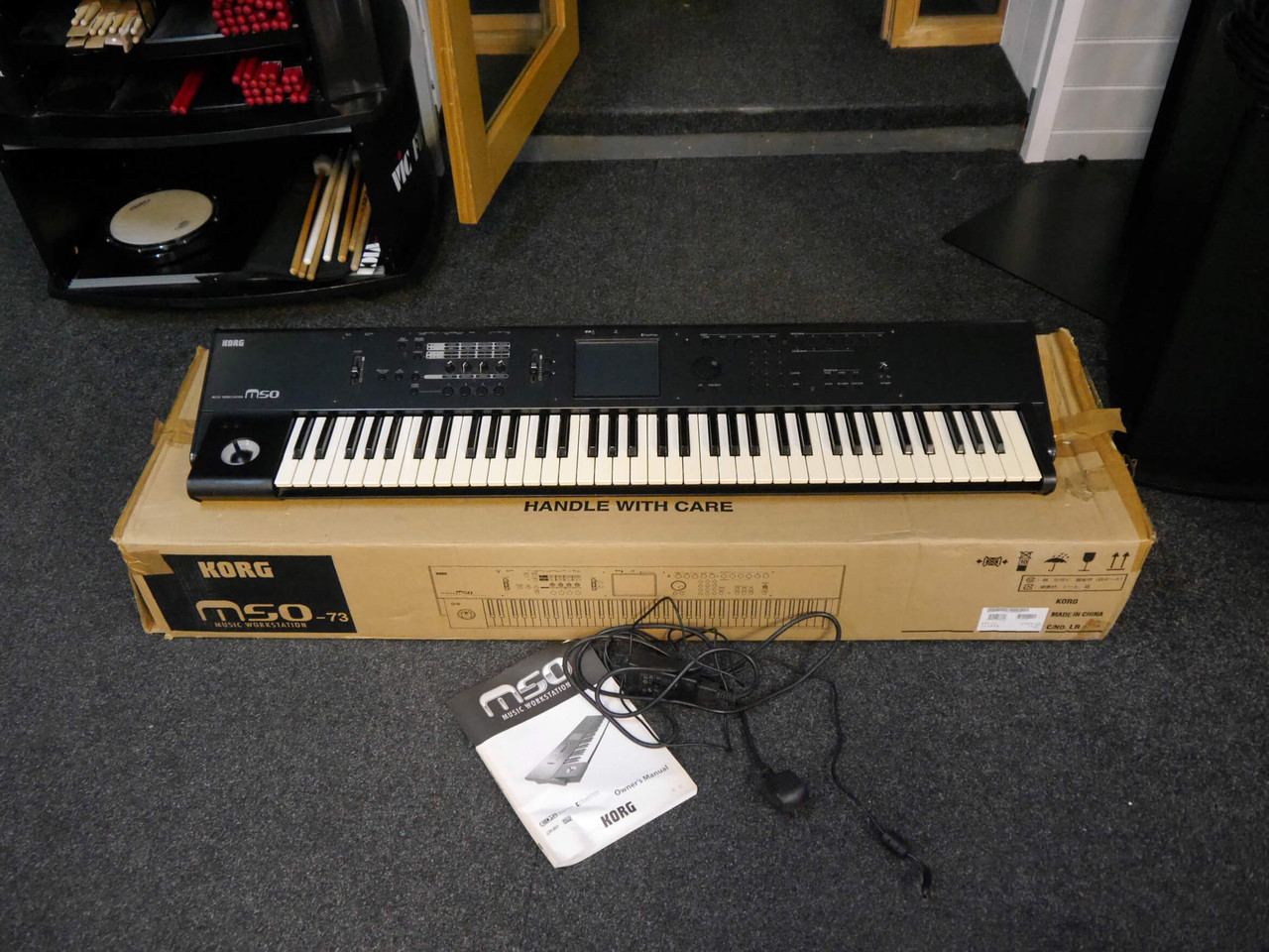 Korg M50 Workstation Keyboard w/Box & PSU - 2nd Hand