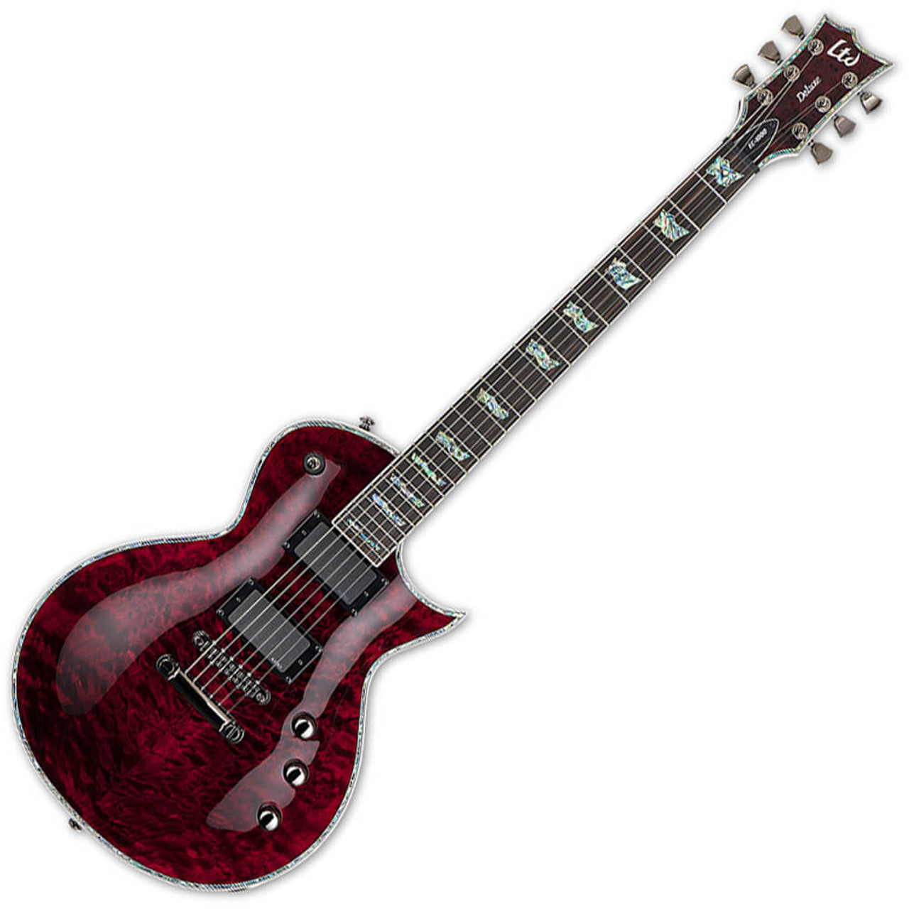 直販正本 ＜入手困難＞ESP LTD Deluxe EC-1000 ブラックチェリー