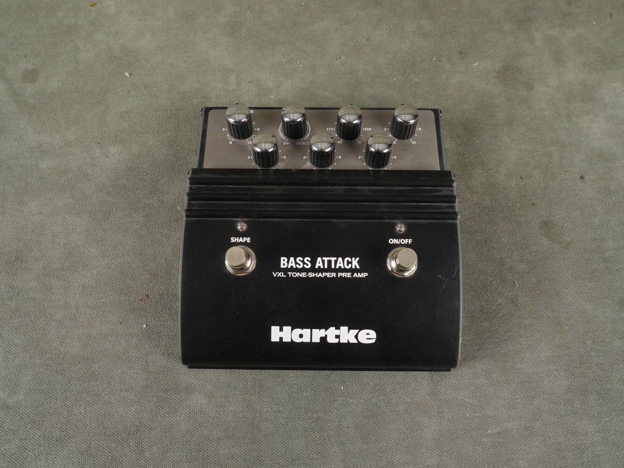 Hartke Bass Attack Preamp/Direct Box Pedal w/Box - 2nd Hand