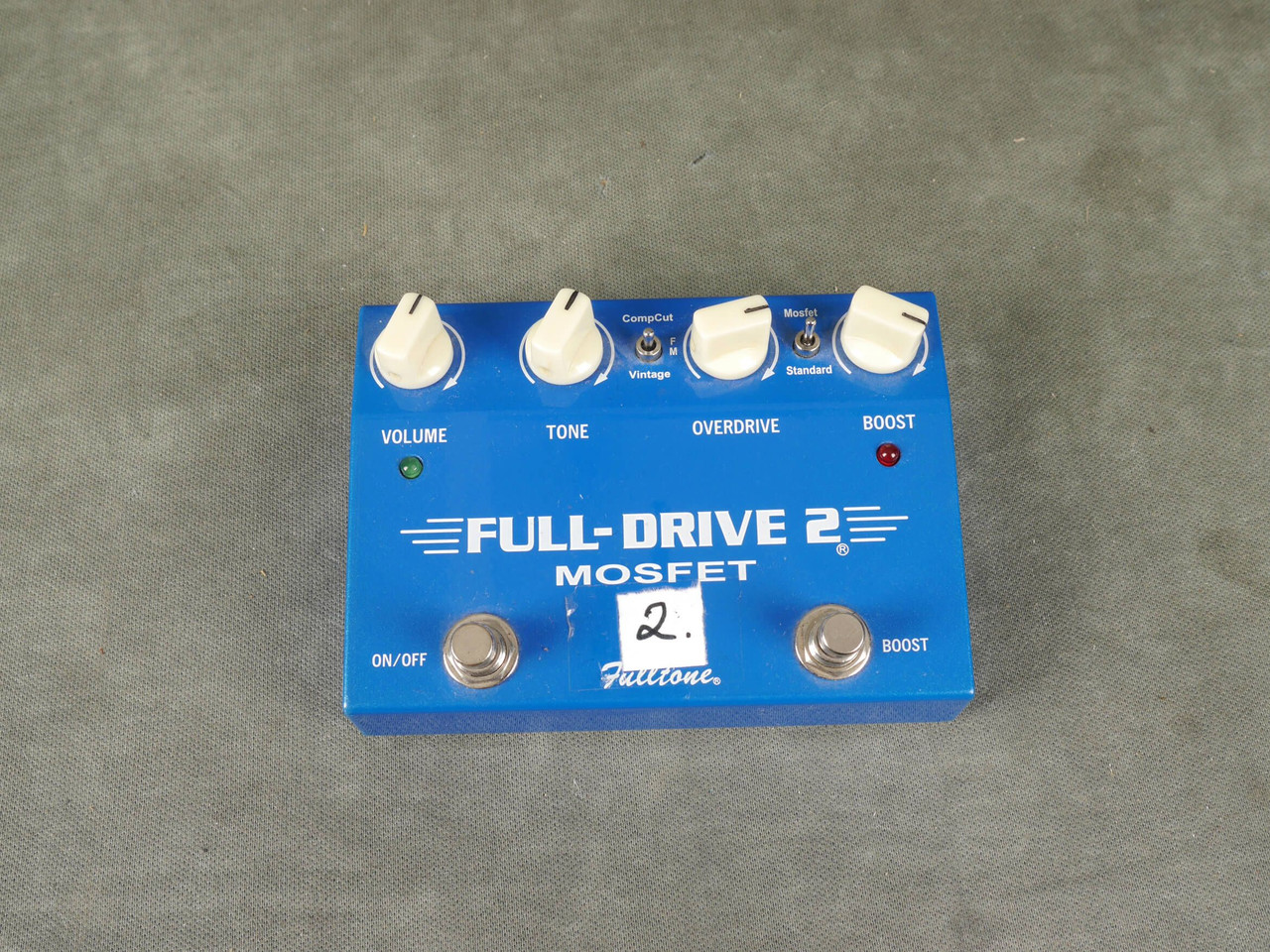 Fulltone Fulldrive 2 Mosfet Overdrive FX Pedal - 2nd Hand (108037)