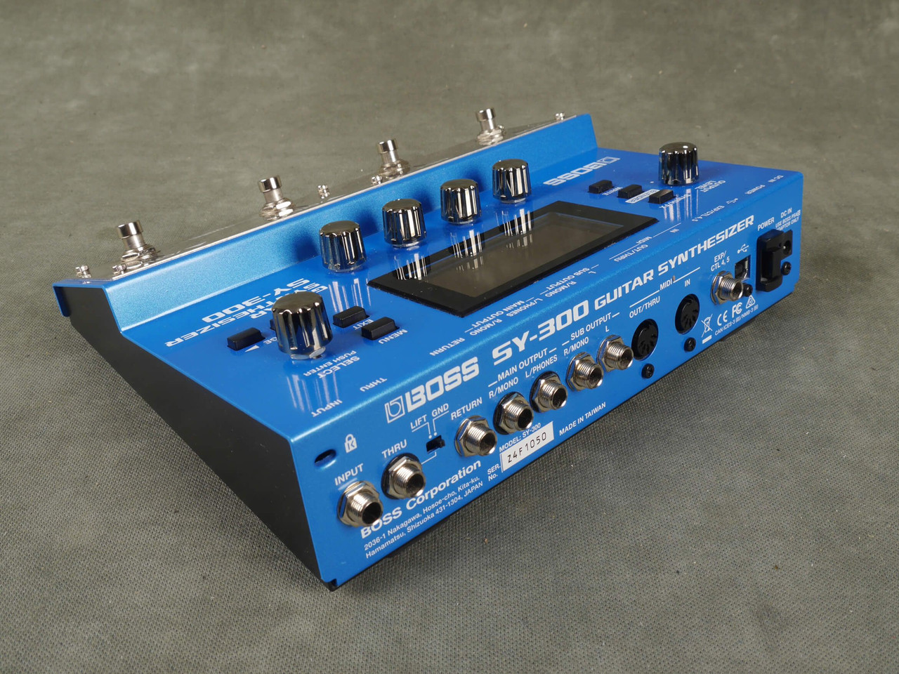 Boss SY-300 Guitar Synthesizer FX Pedal w/Box & PSU - 2nd Hand