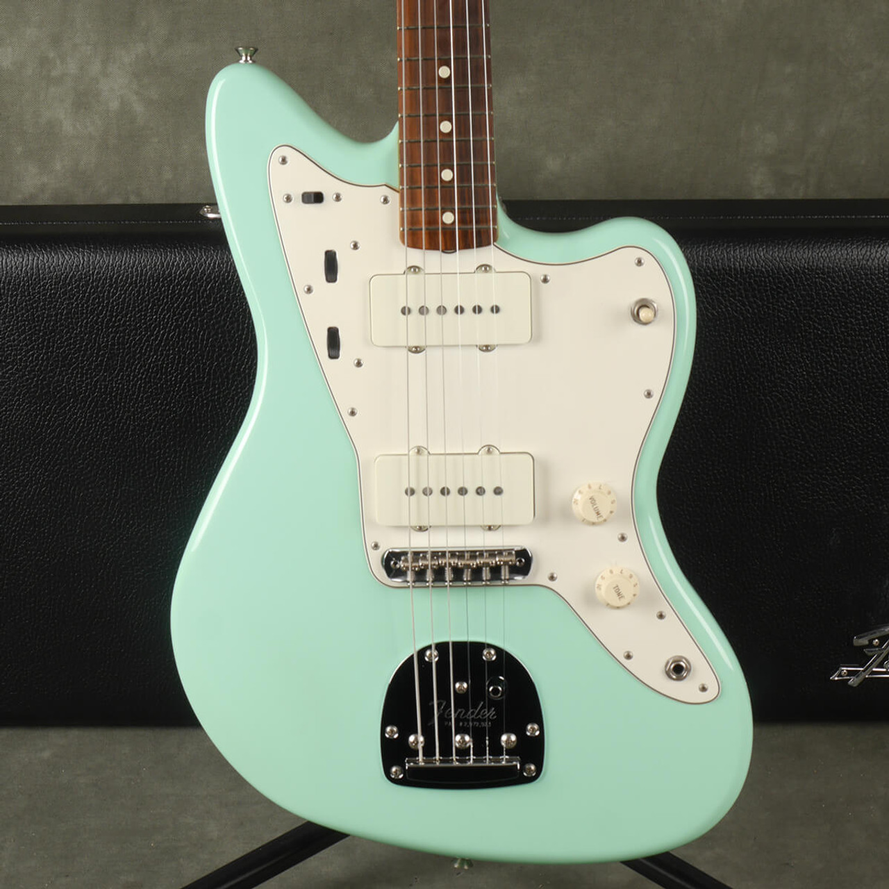 Fender Classic 60s Jazzmaster Lacquer - Surf Green w/Hard Case 