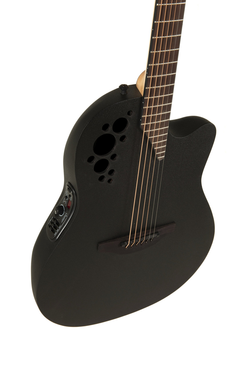 Ovation￼￼￼ 1868 ELITE Ovation Pro Series Elite 1868TX Super Shallow - Black Textured