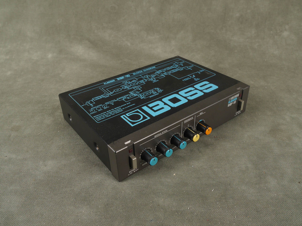 Boss RBF-10 Flanger FX Unit & PSU - 2nd Hand