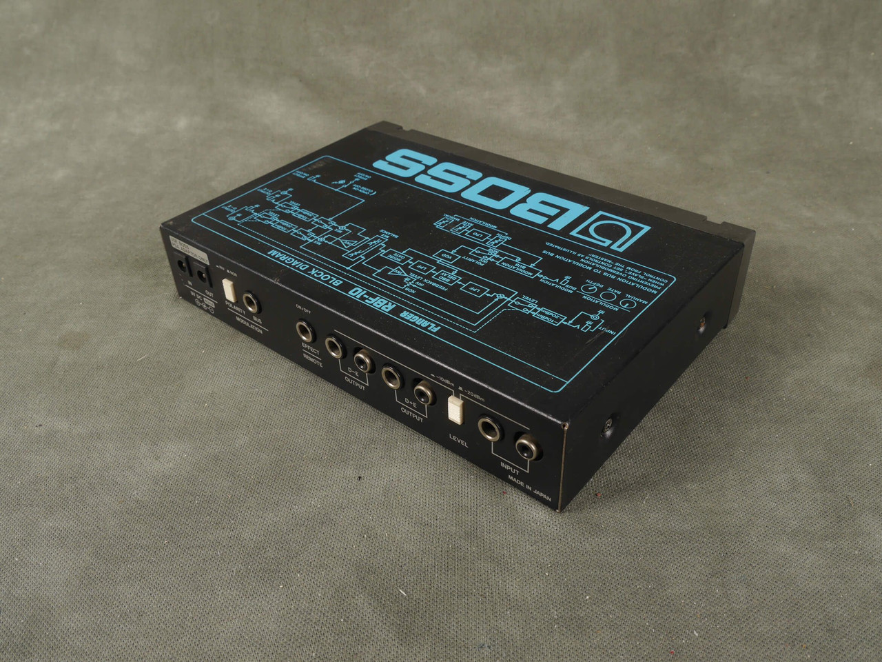 Boss RBF-10 Flanger FX Unit & PSU - 2nd Hand