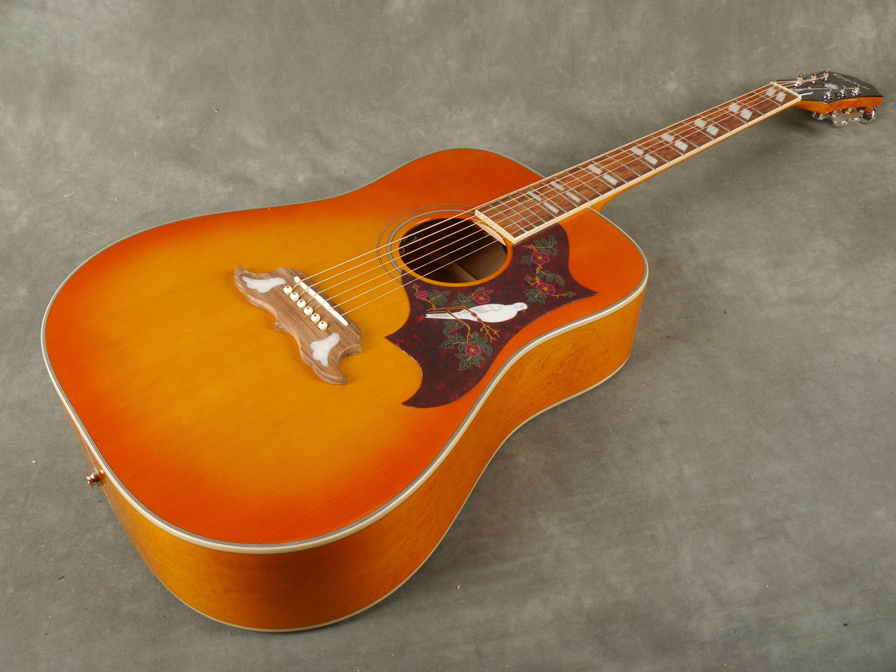 Epiphone Dove Pro VB Acoustic Guitar - Cherry Sunburst - 2nd Hand