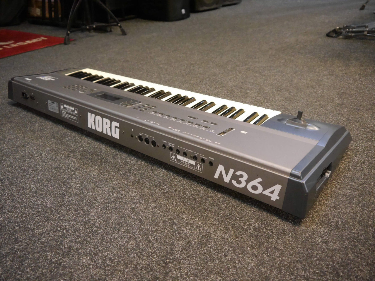 KORG N364 シンセサイザー Korg N364 Workstation Synthesizer Keyboard - 2nd Hand