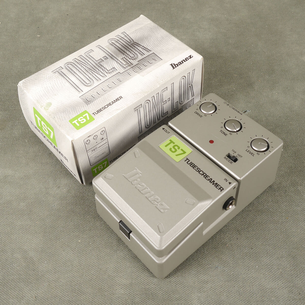 Ibanez TONE-LOK TS7 Tubescreamer エフェクター Ibanez Tone-Lok TS7 Tubescreamer Overdrive FX Pedal w/Box - 2nd Hand