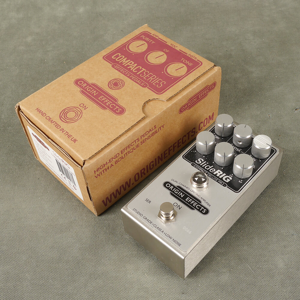 Origin Effects SlideRIG Compact Deluxe Mk2 FX Pedal w/Box - 2nd Hand