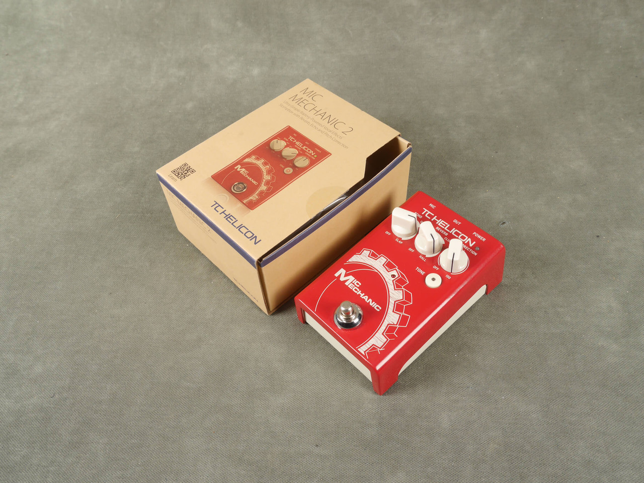 TC HELICON Mic Mechanic 2 ボーカルエフェクター TC-HELICON MIC MECHANIC 2 エコー・リバーブ・ペダル TC