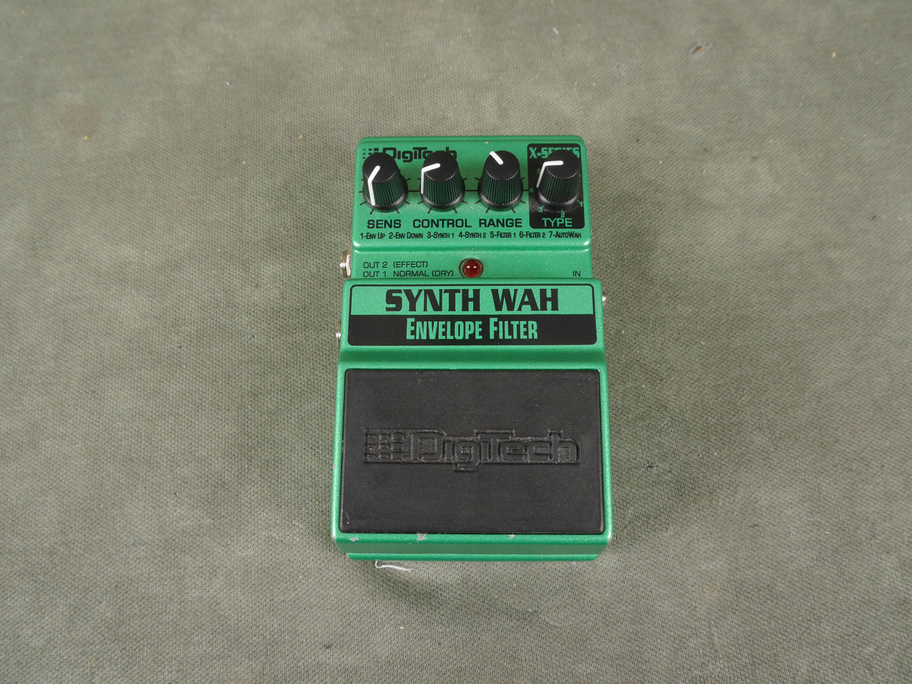 DigiTech Synth Wah Envelope Filter FX Pedal w/Box 2nd Hand