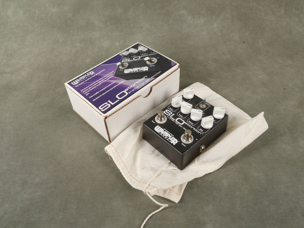 Wampler SLOstortion Distortion FX Pedal w/Box - 2nd Hand Wampler SLOstortion Distortion FX Pedal w/Box - 2nd Hand