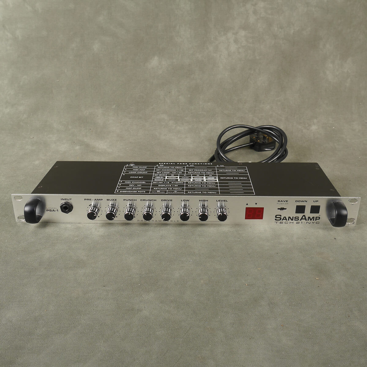 ギター TECH 21 SANSAMP PSA-1 ギター SANSAMP TECH 21 PSA-1 Tech 21 SansAmp Model PSA-1
