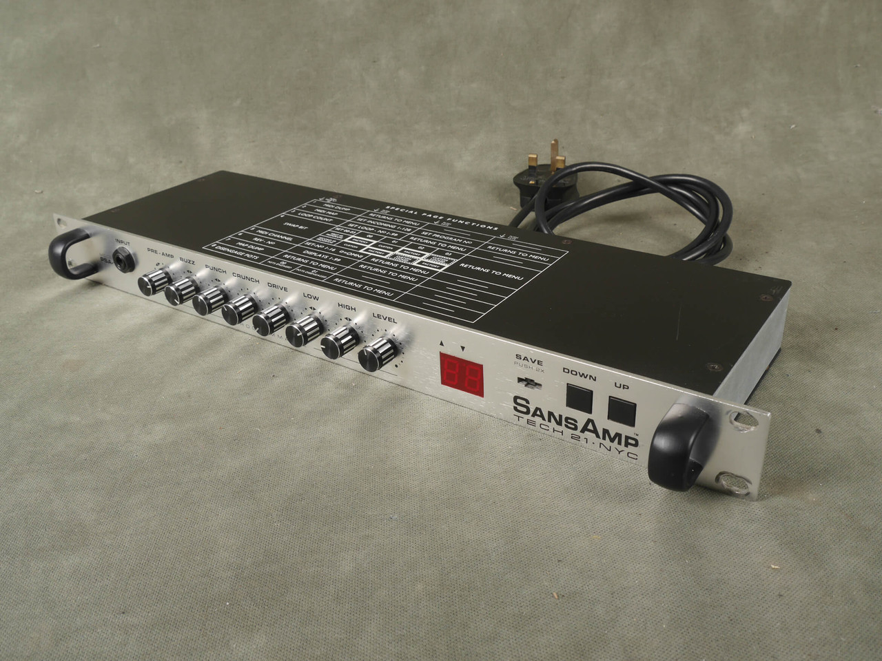 ギター Tech21 SansAmp PSA-1 Tech 21 SansAmp PSA-1 - YouTube