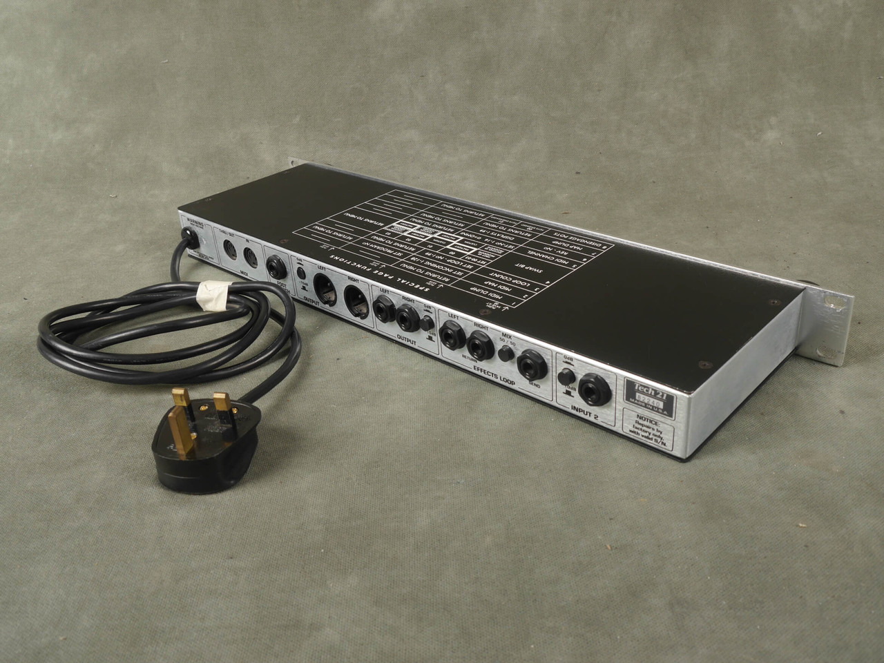 ギター TECH21-NYC SANSAMP PSA-1 SansAmp Tech 21 NYC PSA-1 distortion box - The Prodigy equipment