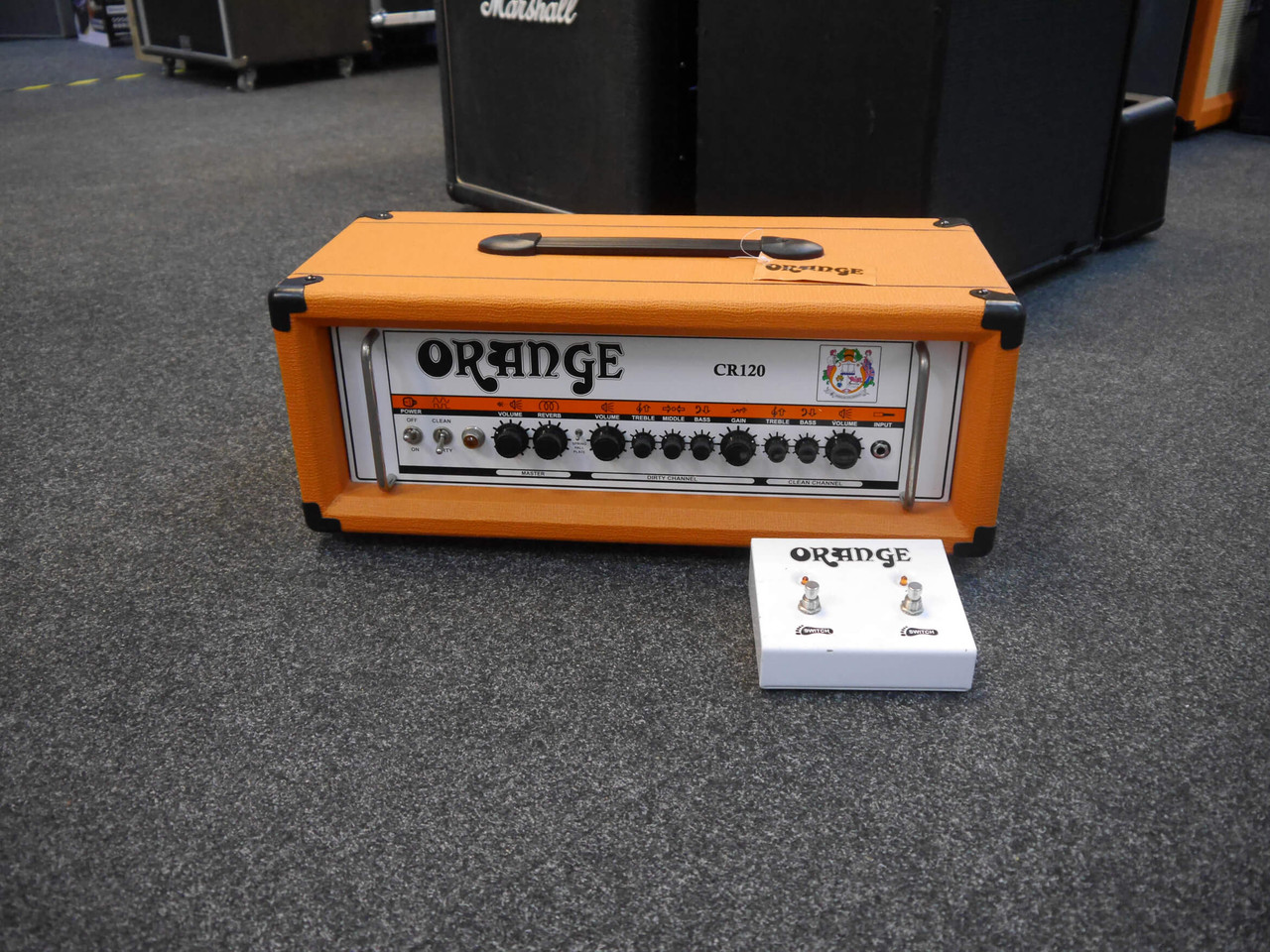 orange cr120 footswitch