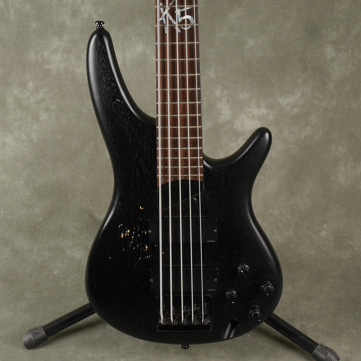 Ibanez K5 Fieldy Signature Bass Guitar - Black - 2nd Hand