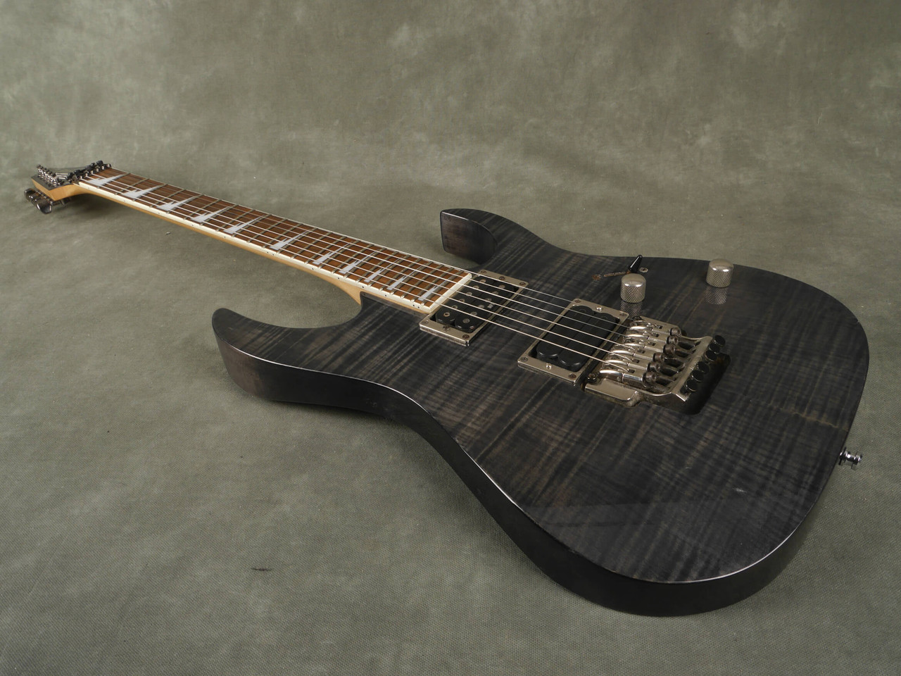 Ibanez RG Series RG320DXFM Electric Guitar - Transparent Grey