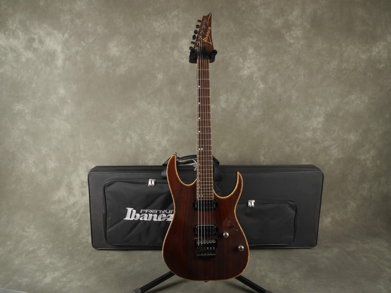 Ibanez RG721 Premium - Charcoal Brown w/Hard Case - 2nd Hand