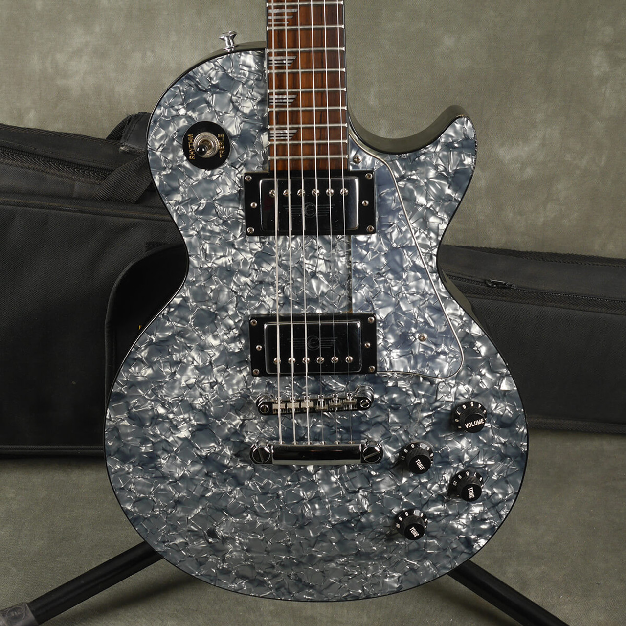 Epiphone Les Paul Nuclear Extreme - Black Pearl w/Gig Bag