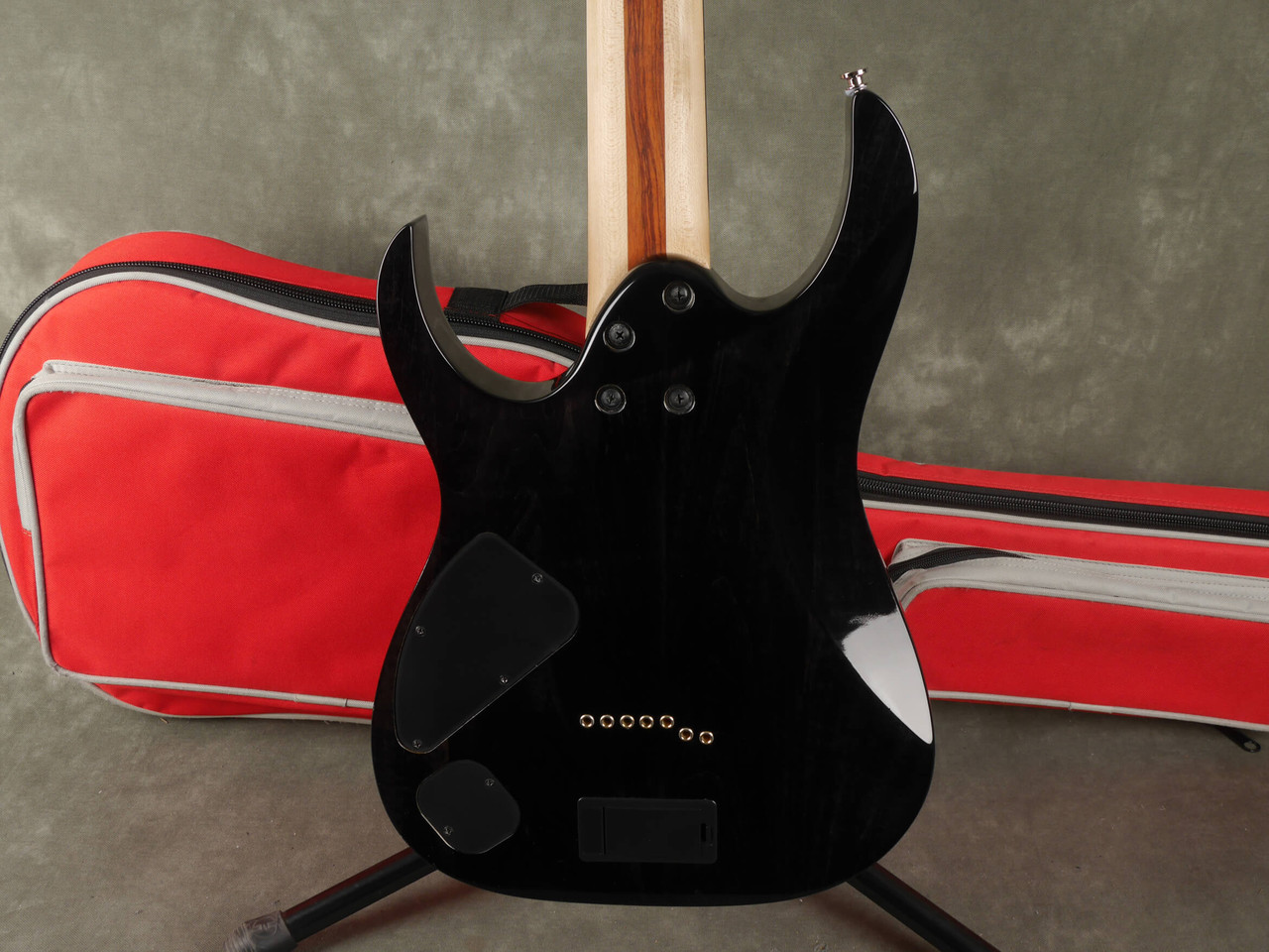 【中古】Ibanez Iron Label RGIX27FEQM-TG Used Ibanez RGIX27FEQM RG IRON LABEL 7 STRING QUILT TOP