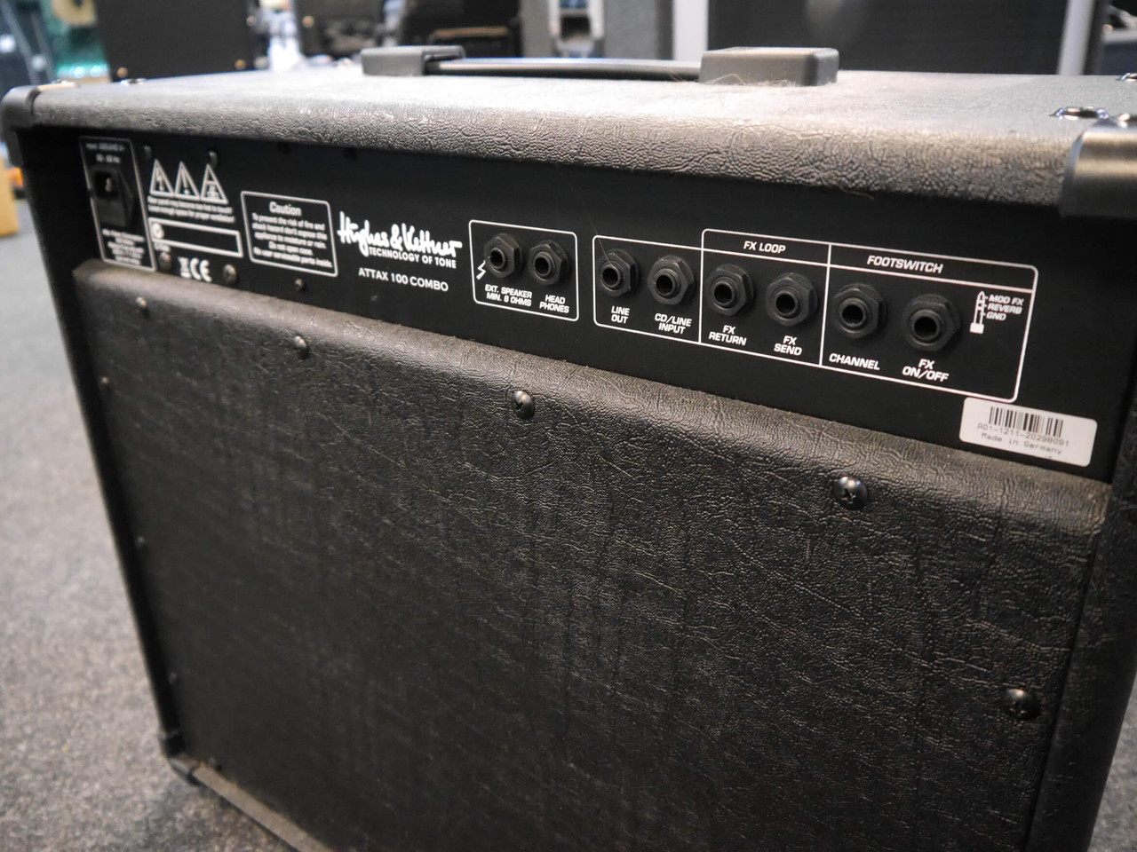 Hughes and Kettner ATTAX 100 Combo & Footswitch - 2nd Hand