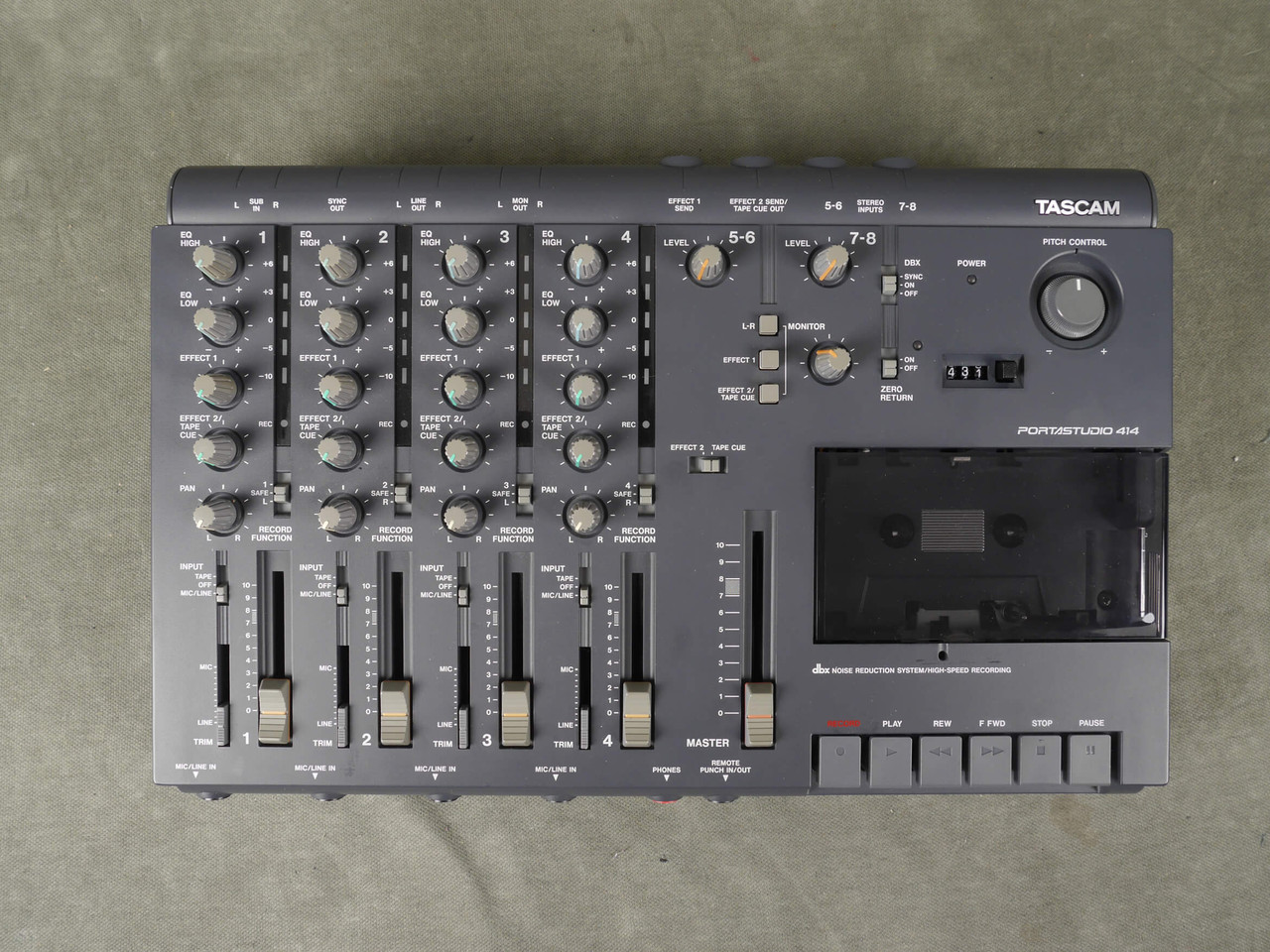 TASCAM PORTASTUDIO 414 マルチトラックレコーダー TASCAM PORTASTUDIO 414 マルチトラックレコーダー ジャンク｜Yahoo