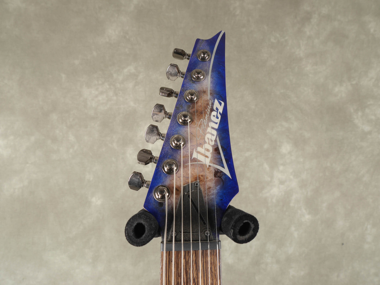 Ibanez RG1027 PBF 7-String - Cerulean Blue Burst w/Hard Case - 2nd