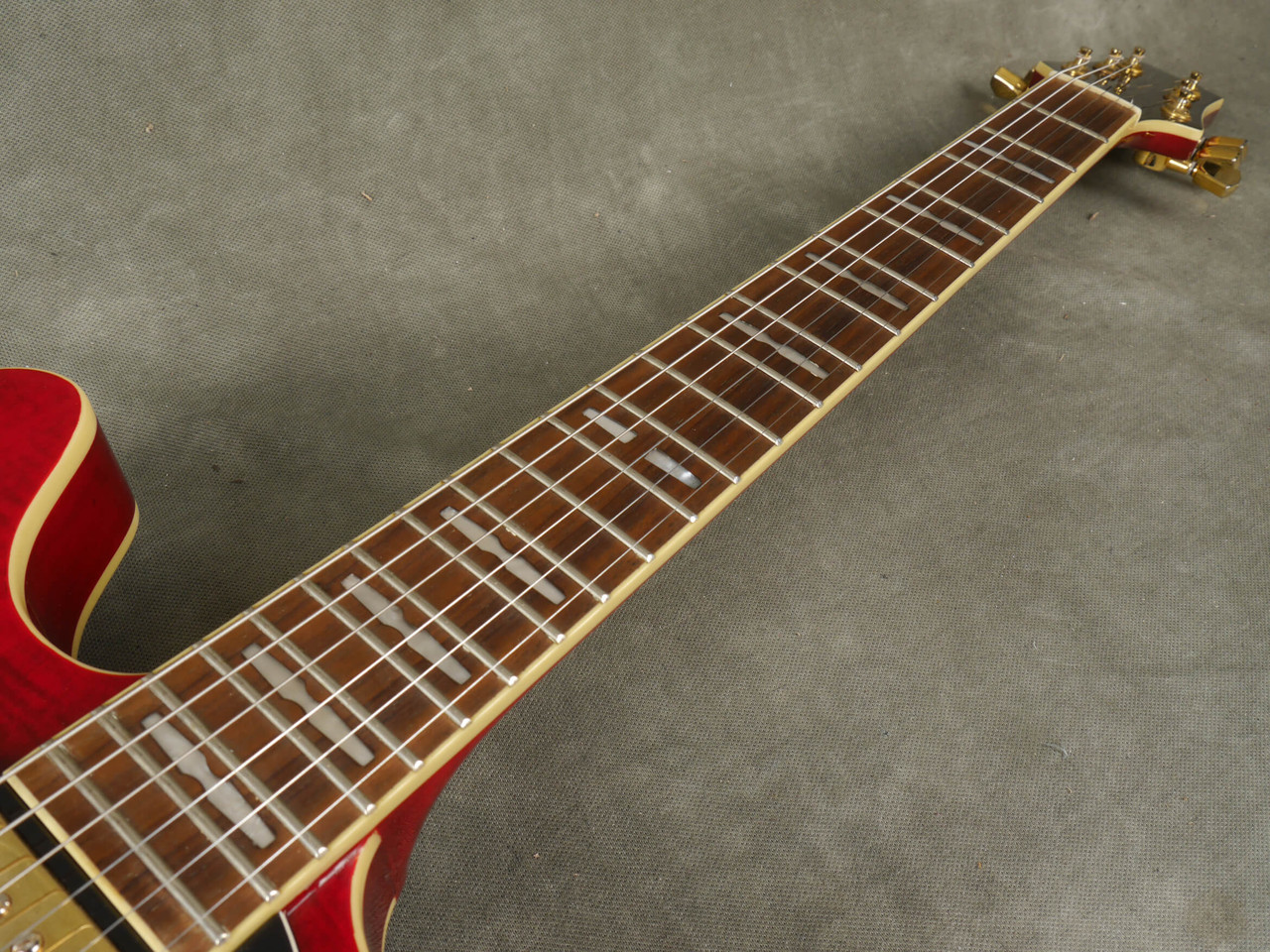 Peavey JF1EX Semi-Hollow - Trans Red w/Hard Case - 2nd Hand