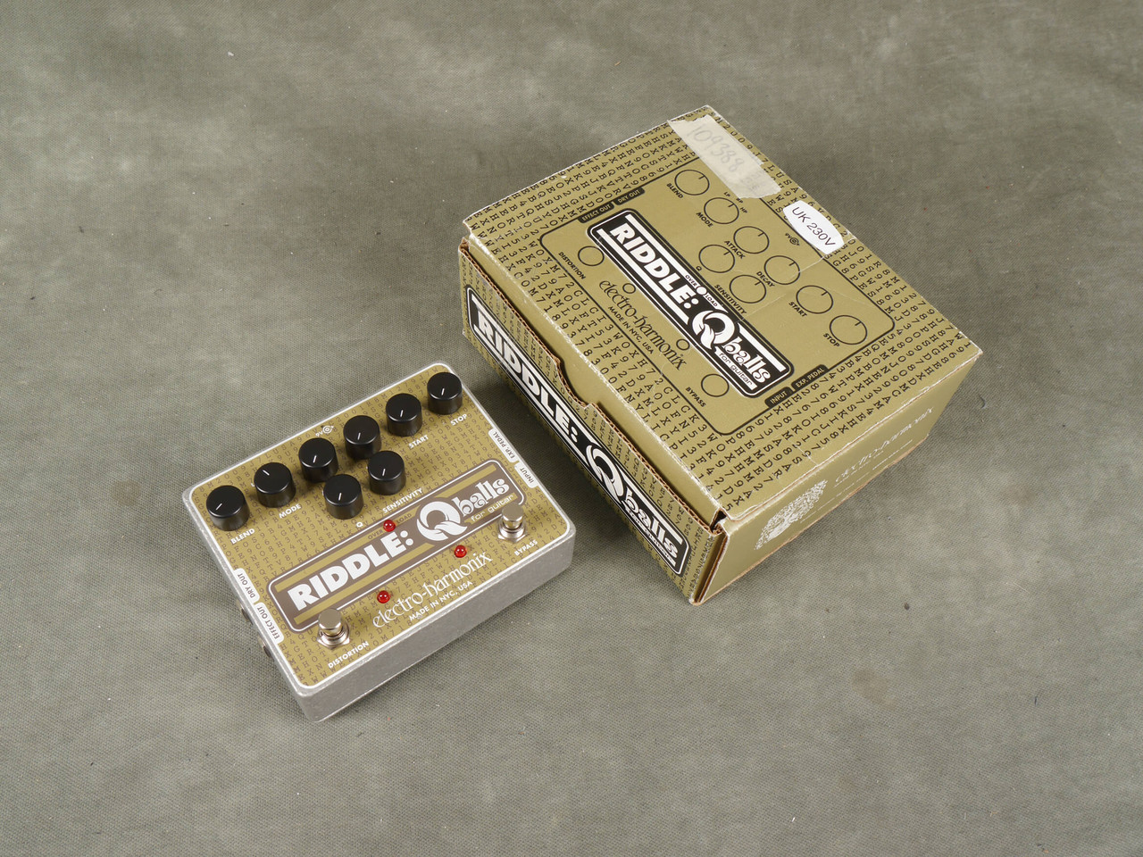 Electro Harmonix Riddle Q Balls Envelope Filter FX Pedal w