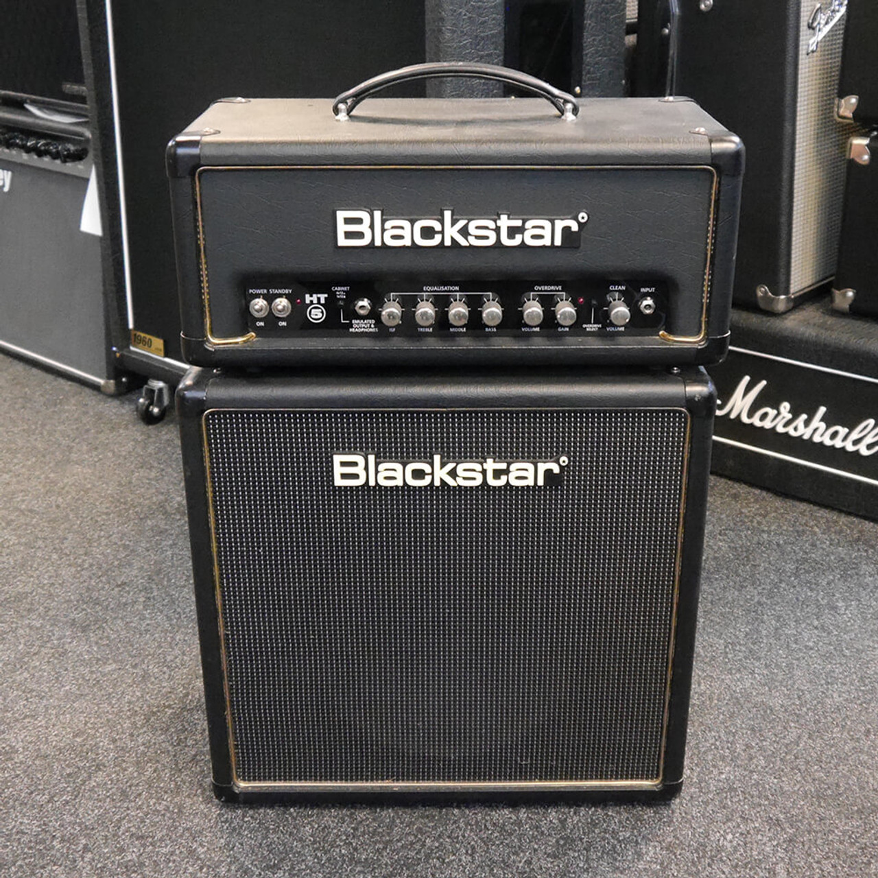 BLACKSTAR HT-5 真空管 ギター アンプ 5W チューブアンプ 引き取り限定 - アンプ