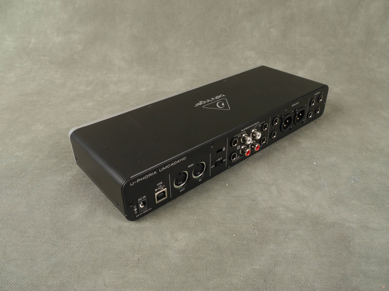 Behringer U-phoria UMC404HD Audio Interface w/Box & PSU - 2nd Hand