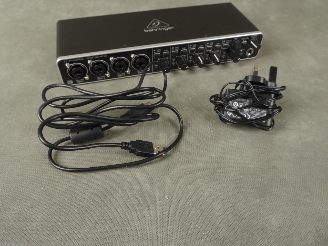 Behringer U-phoria UMC404HD Audio Interface w/Box & PSU - 2nd Hand