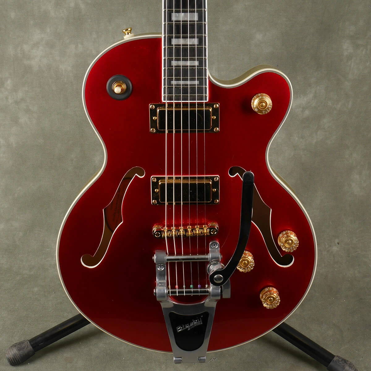 Epiphone Uptown Kat w/Bigsby - Ruby Red Metallic - 2nd Hand