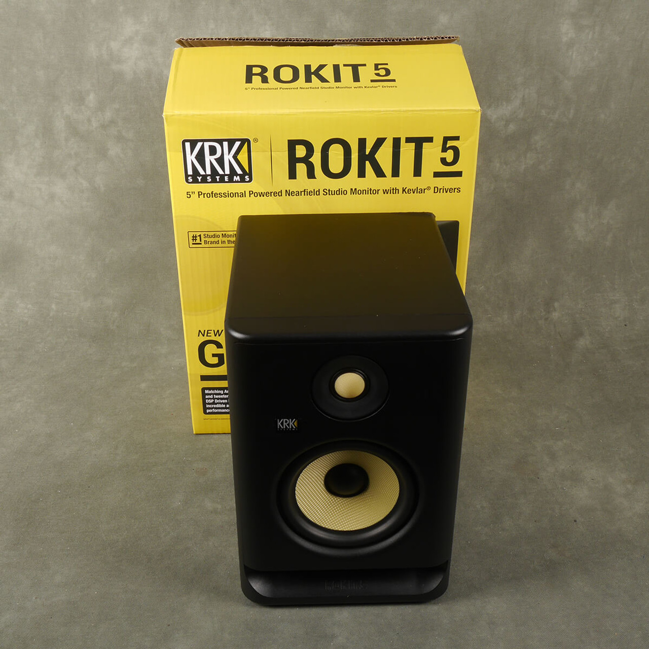 KRK Rokit RP5 G4 5 Powered Studio Monitor w/Box - Ex Demo